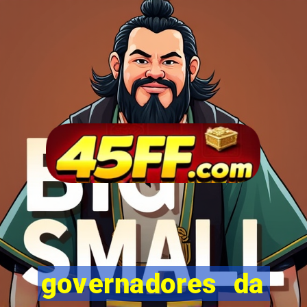 governadores da bahia por ano